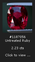 1187056 Untreated Ruby Mozambique