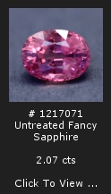 Untreated Fancy Sapphire
