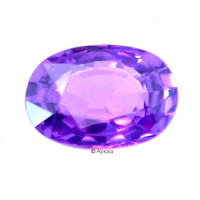 Unheated Purple Sapphire - 1015543