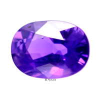 Unheated Purple Sapphire - 1026120