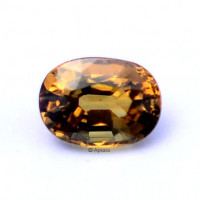 Unheated Golden-Orange Sapphire - 1066587