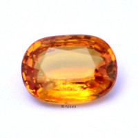 Unheated Orange Sapphire - 1066596
