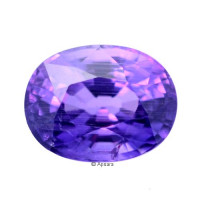 Unheated Purple Sapphire - 1136932