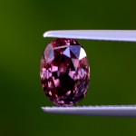 Untreated 'Plumb Red' Sapphire #1136934