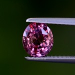 Untreated 'Plumb Red' Sapphire #1136935
