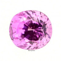 Unheated Hot Pink Sapphire - 1026173